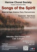 Songs of the Spirit  - October 2022