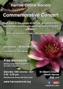 Commemorative concert - October 2021 